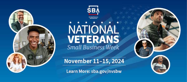 National Veterans Small Business Week 2024