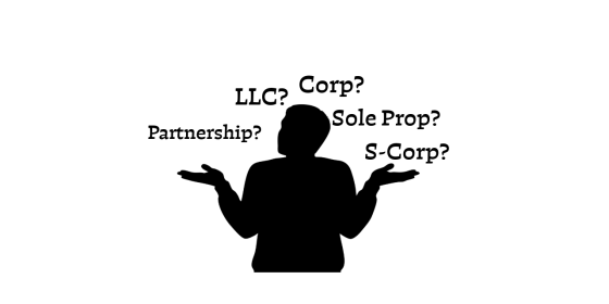 Image of a person questioning the types of business set ups