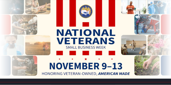 National Veterans Small Business Week 2026